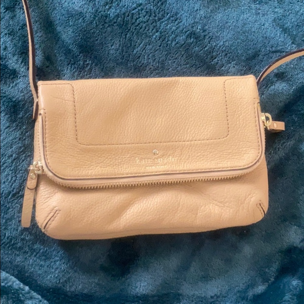 Cream Kate Spade Purse